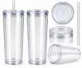 24 oz Predrilled Acrylic Tumbler