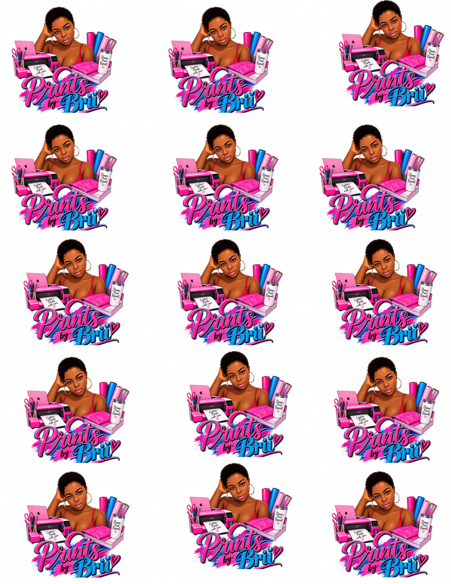 Custom Logo Stickers