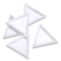 Triangle Rhinestone Sorting Tray